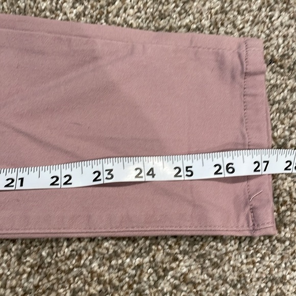 Democracy Ab Technology Lavender Purple High Rise Slim Straight Jeans Size 6 - Picture 10 of 10